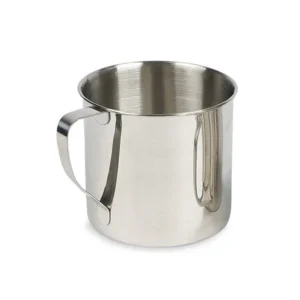 Stainless steel hiking mug 450 ml