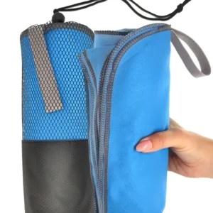Microfiber Towel Yetti 90*180 light blue