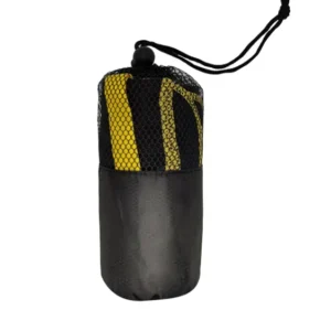Microfiber Towel Yetti 50*100 black&yellow