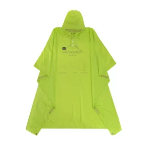 Naturehike 3 in 1 hiking rain poncho green