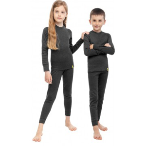 Children's thermal underwear Helios Thermo-Soft set graphite