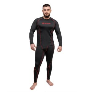 Nisus Energy Men's Thermal Underwear Set black