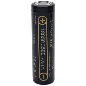 LiitoKala Lii-35S 3500 mAh Battery 18650 flat +