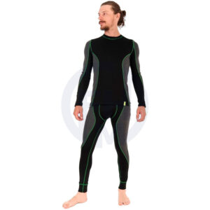 Men's thermal underwear Helios Comfort Line set black