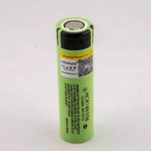Аккумулятор 18650 LiitoKala NCR18650B 3400 мАч 10А 3,7 В плоский+