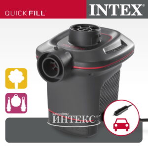 Intex 66636 Quick-Fill DC Electric Air Pump