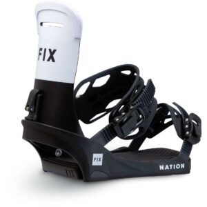 FIX Nation Black snowboard binding