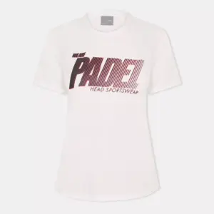 Женская футболка HEAD Padel Performance White