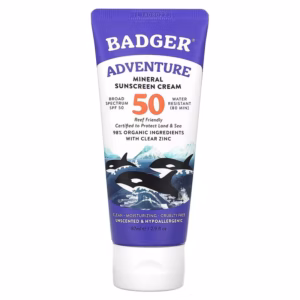 Солнцезащитный крем Badger Adventure Mineral SPF 50+ 87 мл